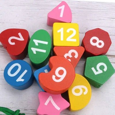 Jouet en Bois - WoodenToys™ - Horloge - Developpement Bebe