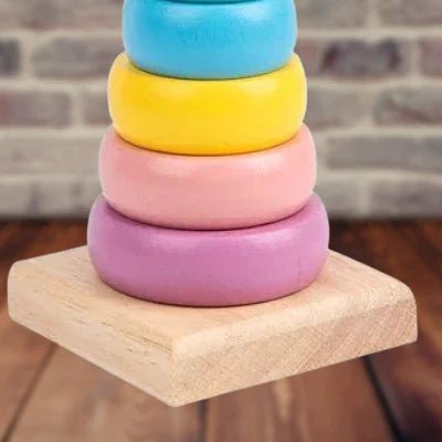 Jouet en Bois - WoodenToys™ - Tour Macaron - Developpement Bebe