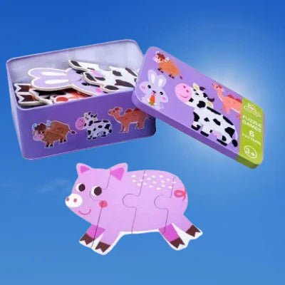 Puzzle Montessori - BabyPuzzle™ - Bétail - Developpement Bebe