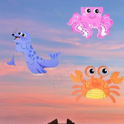 Puzzle Montessori - BabyPuzzle™ - Océan - Developpement Bebe