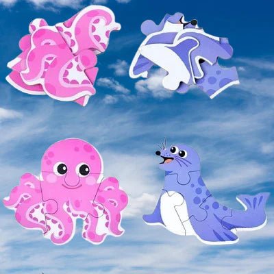 Puzzle Montessori - BabyPuzzle™ - Océan - Developpement Bebe