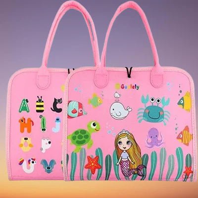 Tableau d'Activité Montessori - MontessoriBoard™ - Sirène - Developpement Bebe