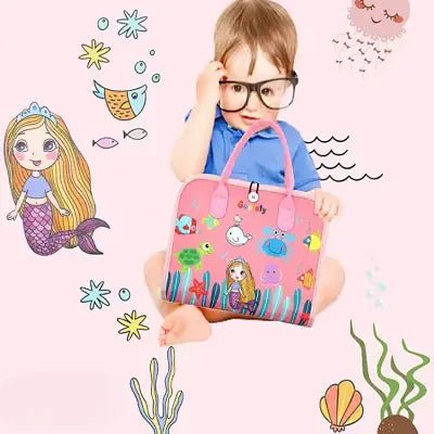 Tableau d'Activité Montessori - MontessoriBoard™ - Sirène - Developpement Bebe