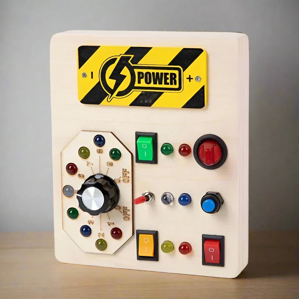 Tableau Montessori - BusyBoardCircuit™ - Bande - Developpement Bebe